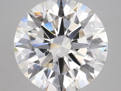 7.21 Carat VS2 Round Lab-Grown Diamond