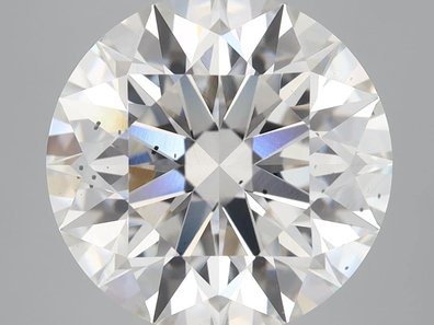 6.52 Carat SI1 Round Lab-Grown Diamond