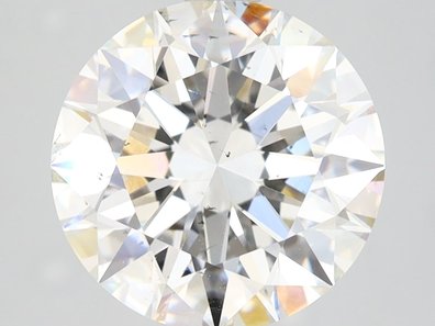 4.02 Carat SI1 Round Lab-Grown Diamond
