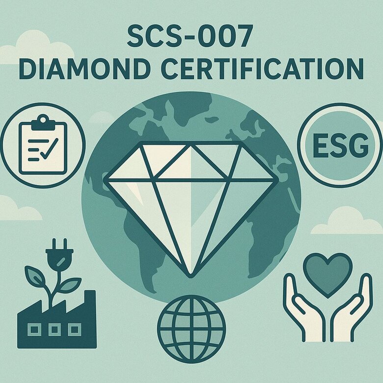 Image: SCS-007 Multi-Stage Verification Process Flowchart - Shows the comprehensive audit trail from application to certification, demonstrating why this certification is more thorough than traditional grading