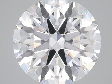 3.59 Carat SI1 Round Lab-Grown Diamond