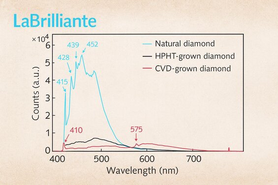 Image: Spectroscopic Analysis of Lab Grown Diamonds