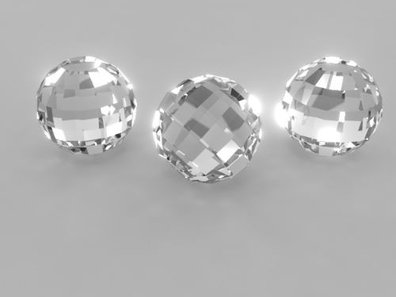 Bead diamond cut