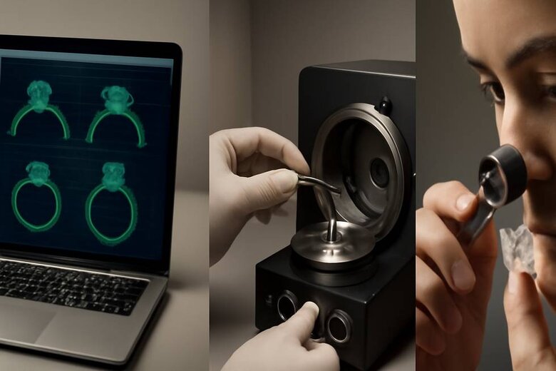 Image: Custom Lab Diamond Design Process From Concept to Creation - Master the complete journey of designing your perfect bespoke diamond ring with step-by-step visual guidance