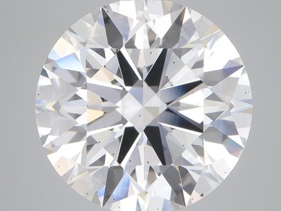 7.27 Carat SI1 Round Lab-Grown Diamond