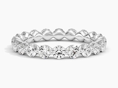 Riviera Lab Diamond Eternity Ring (2 ct. tw.) in 14K White Gold