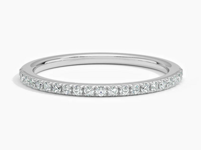 Ballad Half Coverage Lab Diamond Ring (16 ct. tw.) in 14K White Gold