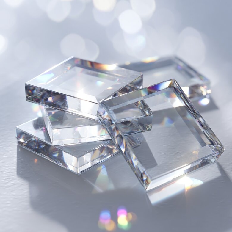wafer o lastre di diamante