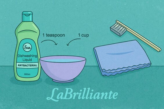 Image: Soap And Water Diamond Cleaning