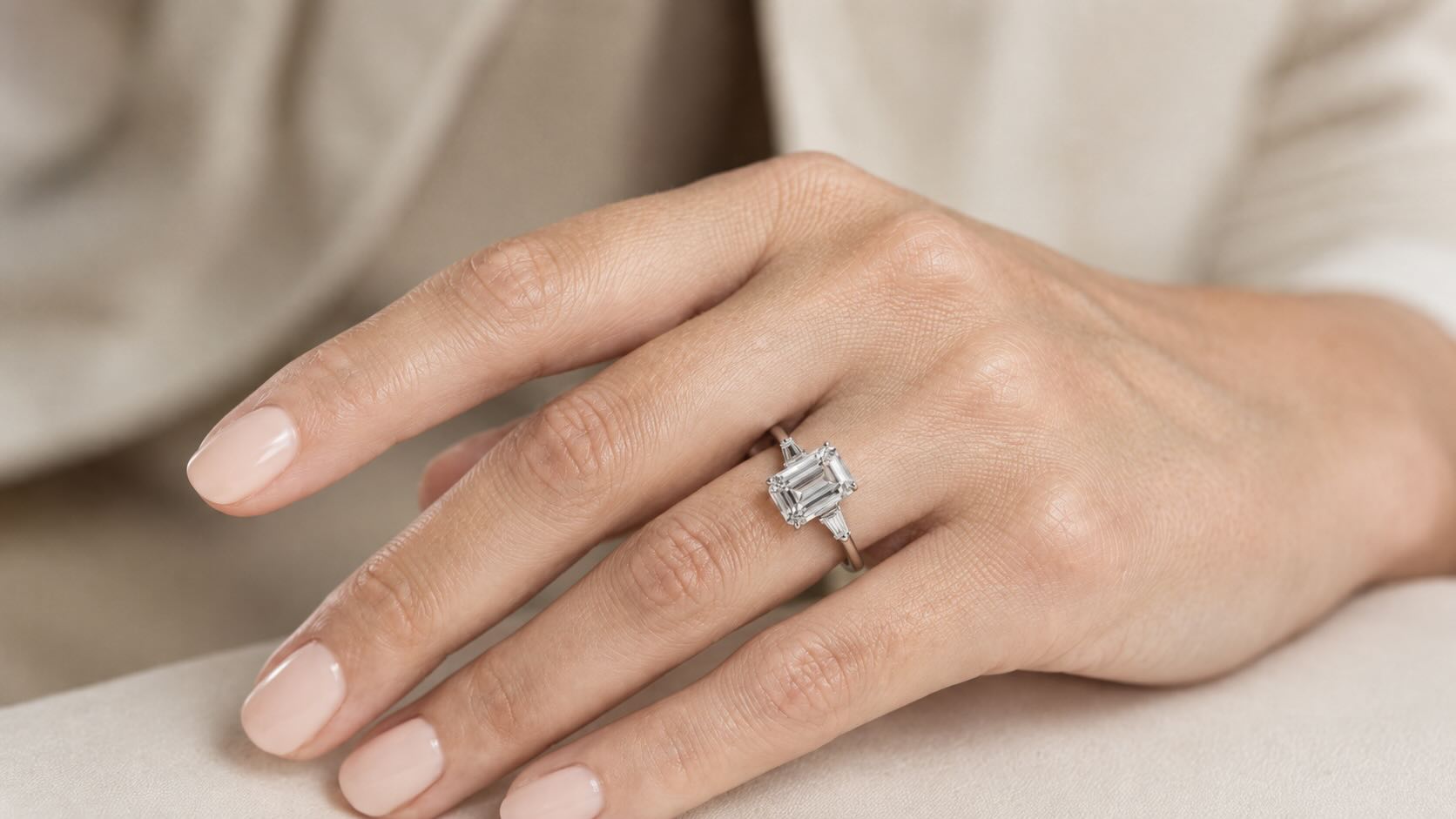 famous emerald cut engagement rings